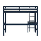 Hillsdale Kids and Teen Caspian Full Loft Bed, Navy