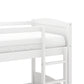 Living Essentials by Hillsdale Alexis Wood Arch Twin Over Twin Bunk Bed, White