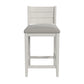 Hillsdale Furniture Fowler Wood Counter Height Stool, Sea White