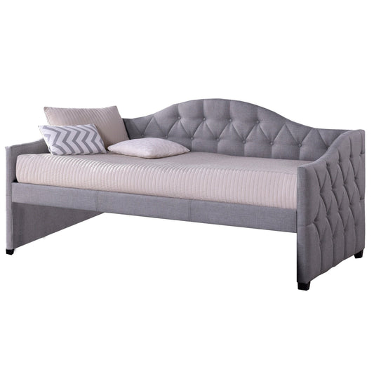 Hillsdale Furniture Jamie Upholstered Twin Daybed, Gray