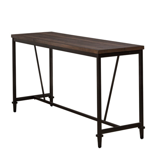 Hillsdale Furniture Trevino Metal Counter Height Table/ Bar, Distressed Walnut
