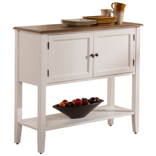 Hillsdale Furniture Bayberry Wood Server, White