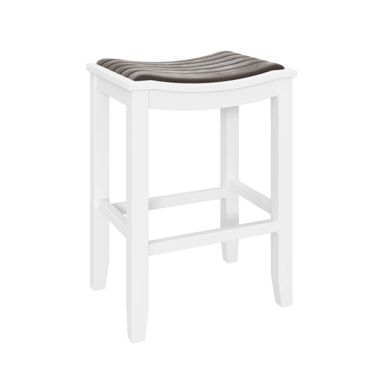 Hillsdale Furniture Avant Wood Backless Counter Height Stool, White