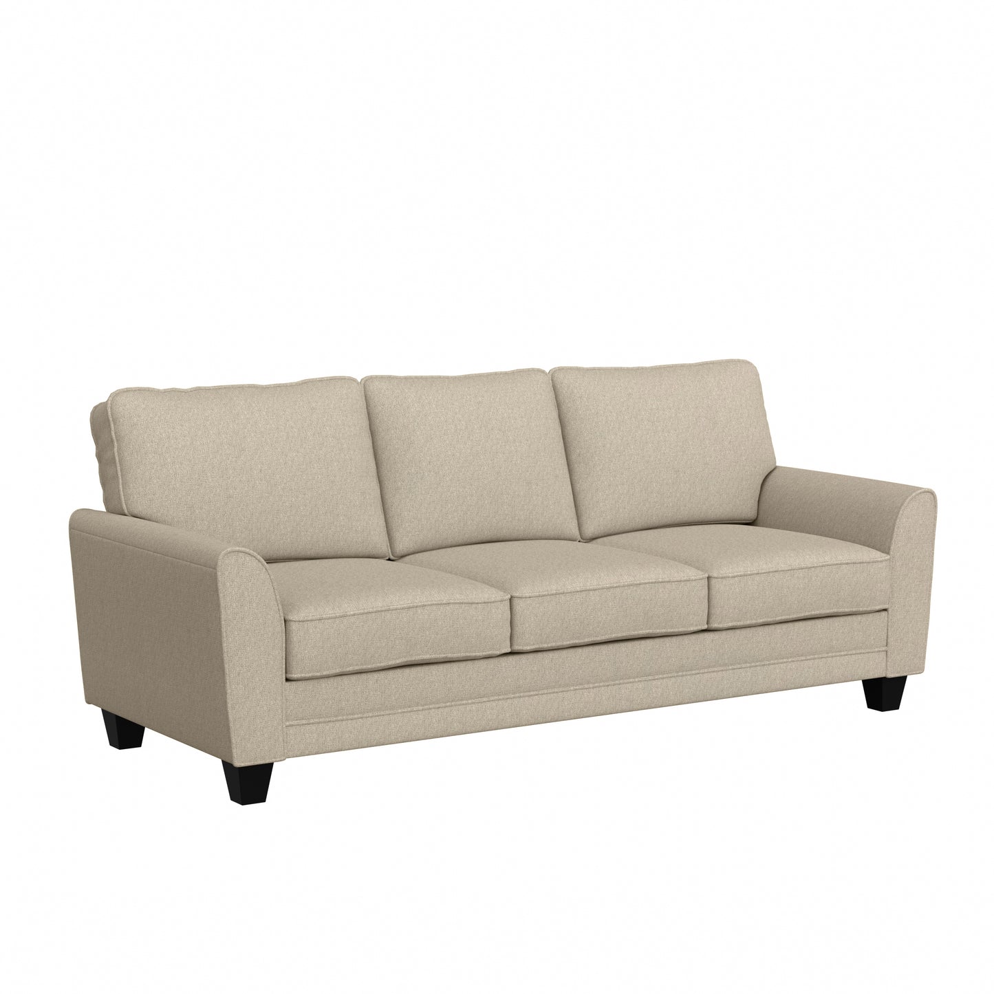 Hillsdale Furniture Daniel Upholstered Sofa, Putty