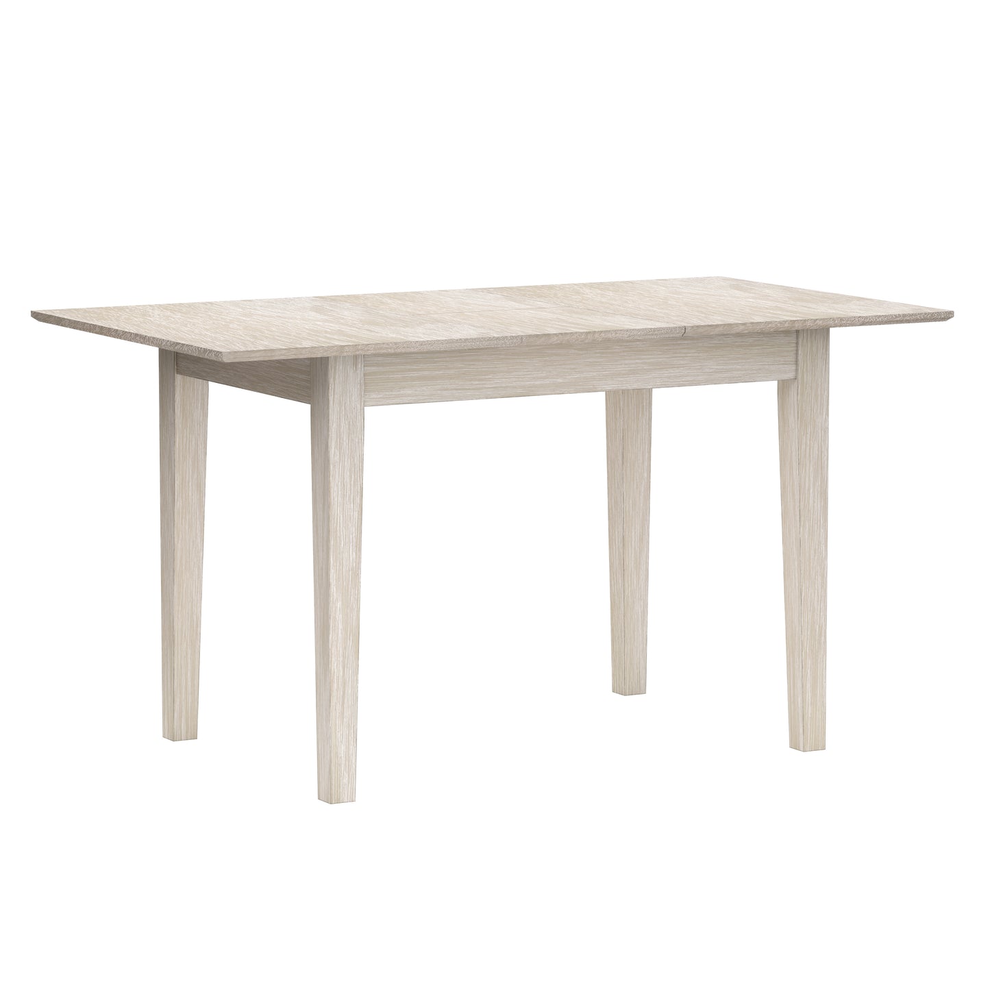 Hillsdale Furniture Spencer Wood Dining Table, White Wire Brush