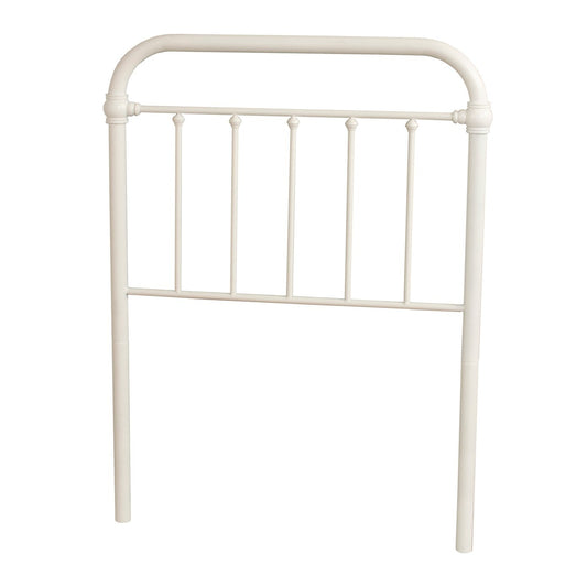 Hillsdale Furniture Kirkland Metal Twin Headboard without Frame, Soft White