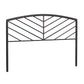 Hillsdale Furniture Essex Metal King Headboard, Gray Bronze