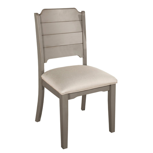 Hillsdale Furniture Clarion Wood Dining Chair, Set of 2, Distressed Gray
