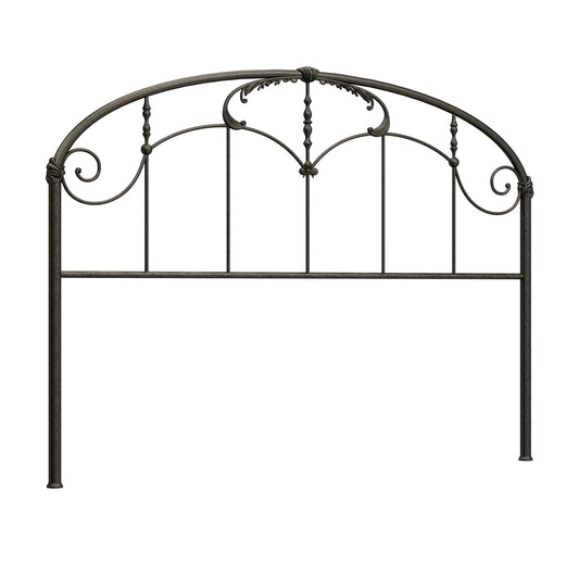 Hillsdale Furniture Jacqueline Metal King Headboard, Old Brushed Pewter