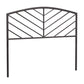 Hillsdale Furniture Essex Metal Queen Headboard, Gray Bronze