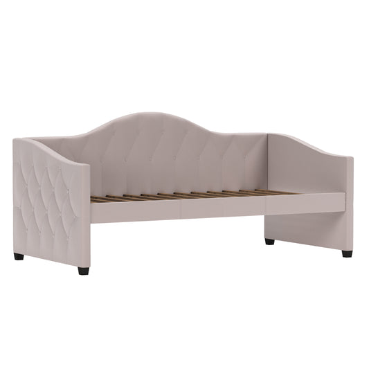 Hillsdale Furniture Jamie Upholstered Twin Daybed, Blush