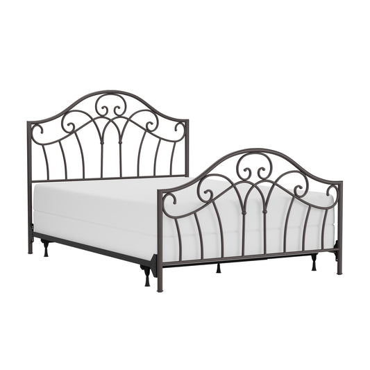 Hillsdale Furniture Josephine Queen Metal Bed, Metallic Brown