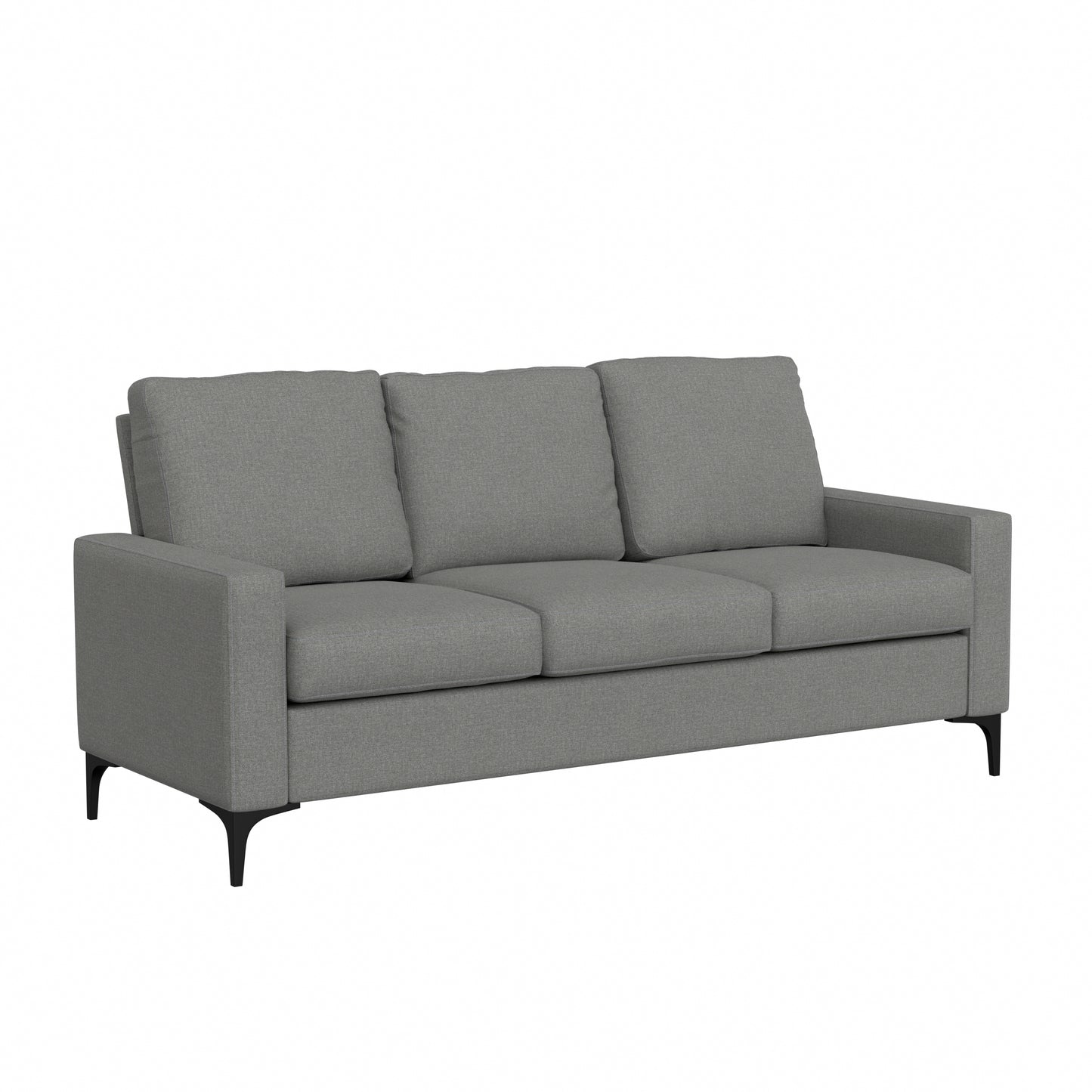 Hillsdale Furniture Matthew Upholstered Sofa, Smoke