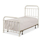 Hillsdale Furniture Kirkland Metal Twin Bed, Soft White