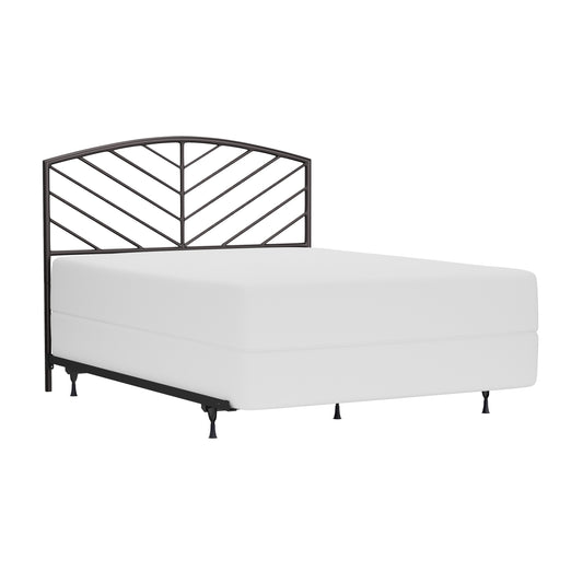 Hillsdale Furniture Essex Metal Queen Headboard with Frame, Gray Bronze