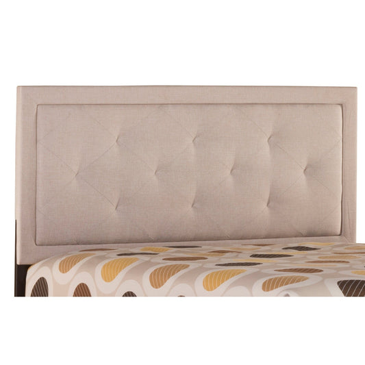 Hillsdale Furniture Becker Full Upholstered Headboard with Frame, Cream