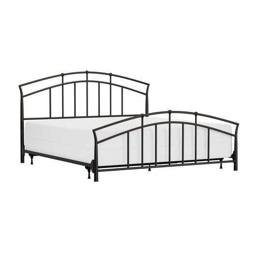 Hillsdale Furniture Vancouver Metal King Bed, Antique Brown