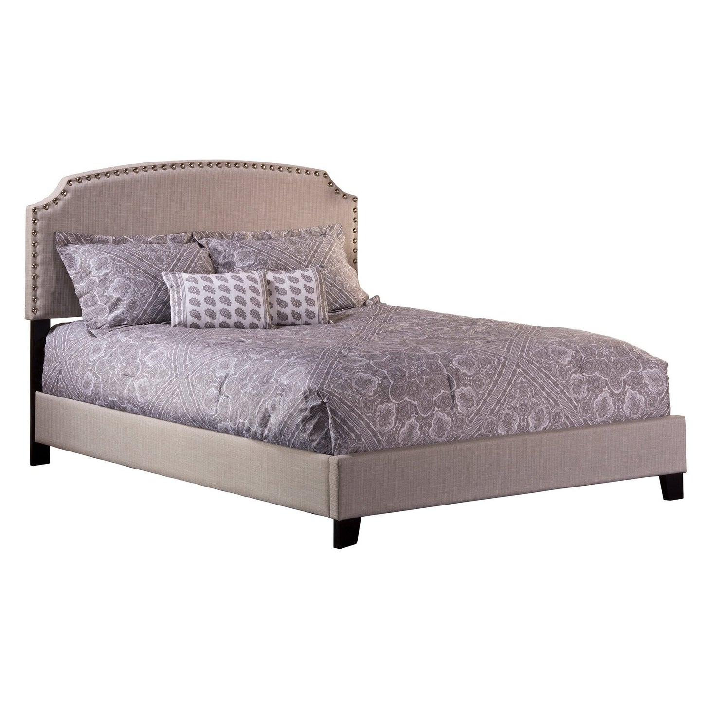 Hillsdale Furniture Lani Full Upholstered Bed, Light Gray