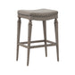 Hillsdale Furniture Vetrina Wood Backless Counter Height Stool, Weathered Gray