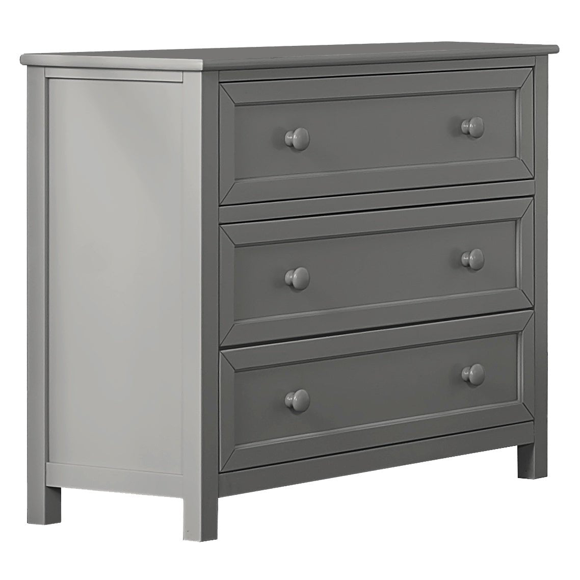 Hillsdale Kids and Teen Schoolhouse 4.0 Wood 3 Drawer Chest, Gray