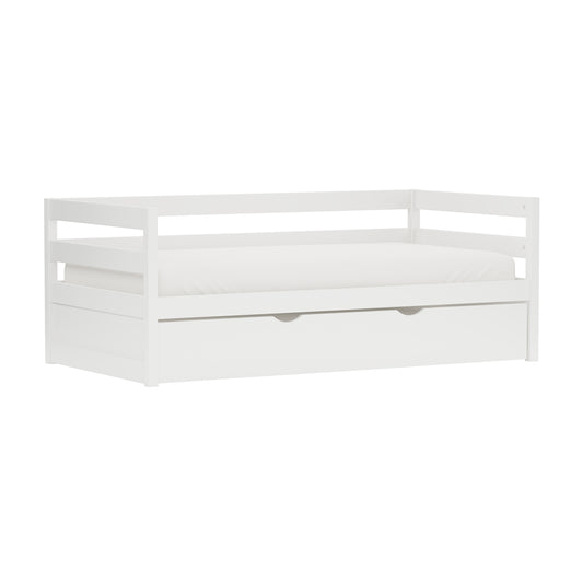 Hillsdale Kids and Teen Caspian Twin Daybed with Trundle, White