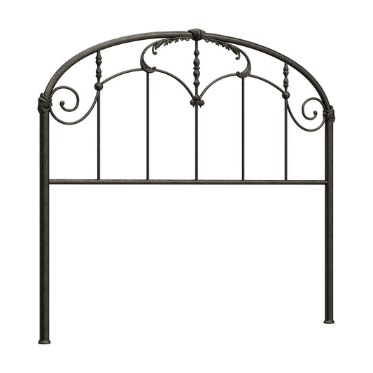 Hillsdale Furniture Jacqueline Metal Full/Queen Headboard, Old Brushed Pewter