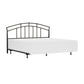 Hillsdale Furniture Vancouver Metal King Headboard with Frame, Antique Brown