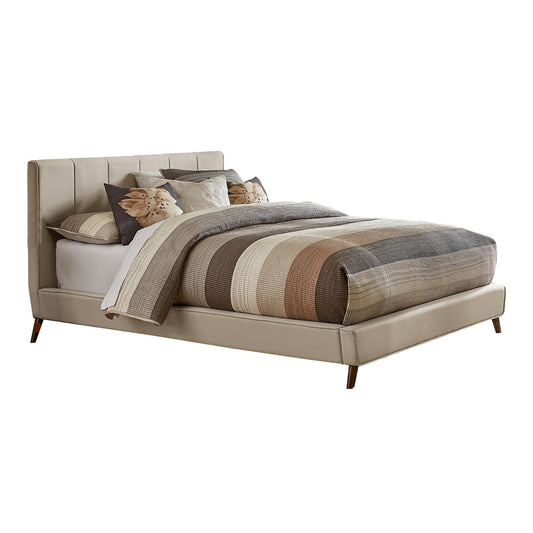 Hillsdale Furniture Aussie King Upholstered Platform Bed, Fog