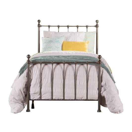 Hillsdale Furniture Molly Twin Metal Bed, Black Steel