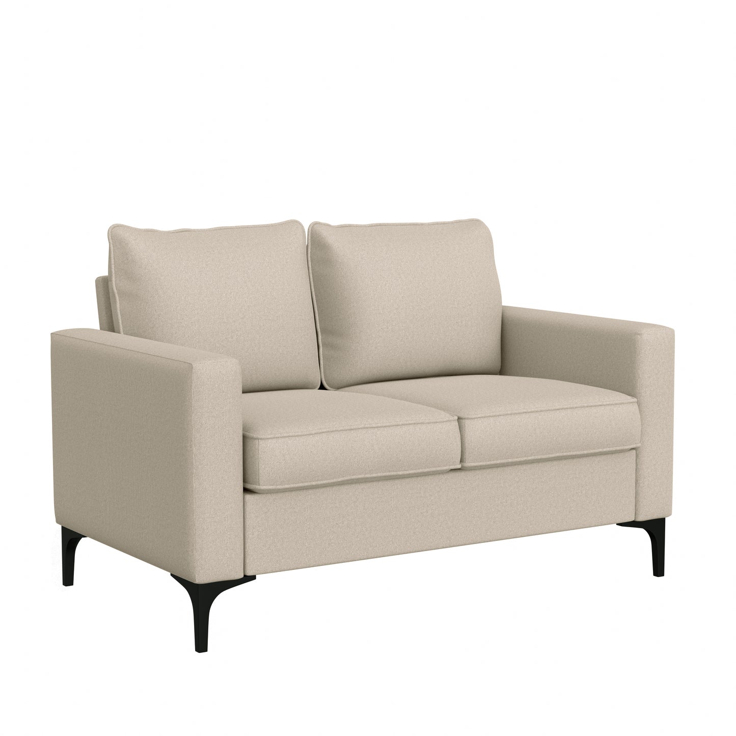 Hillsdale Furniture Alamay Upholstered Loveseat, Oatmeal