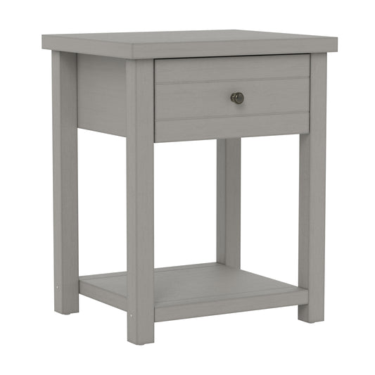 Living Essentials by Hillsdale Harmony Wood Accent Table, Gray