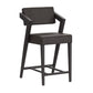 Hillsdale Furniture Snyder Wood Counter Height Stool, Blackwash