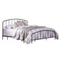 Hillsdale Furniture Tolland Metal King Bed, Satin Black