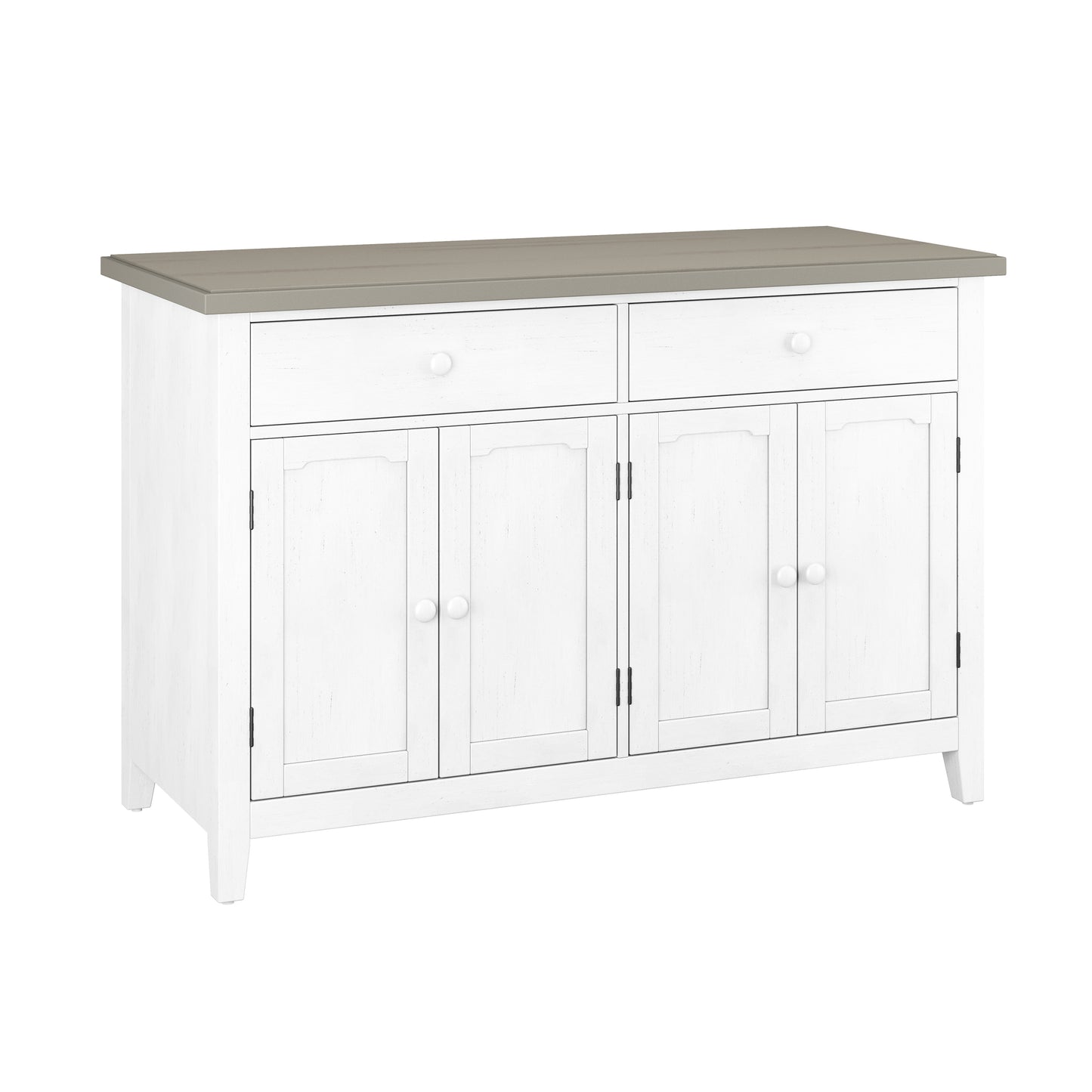 Hillsdale Furniture Clarion Wood Server, Sea White