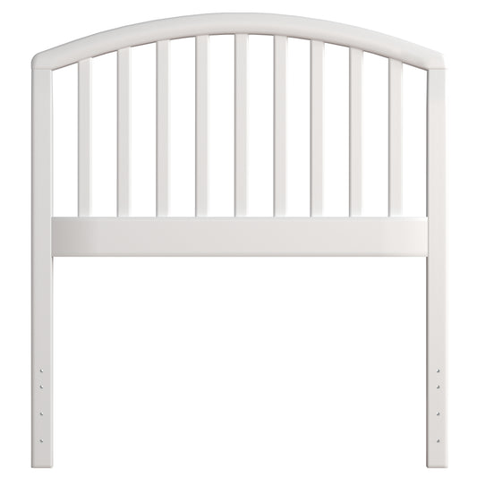 Hillsdale Furniture Carolina Wood Twin Headboard, White