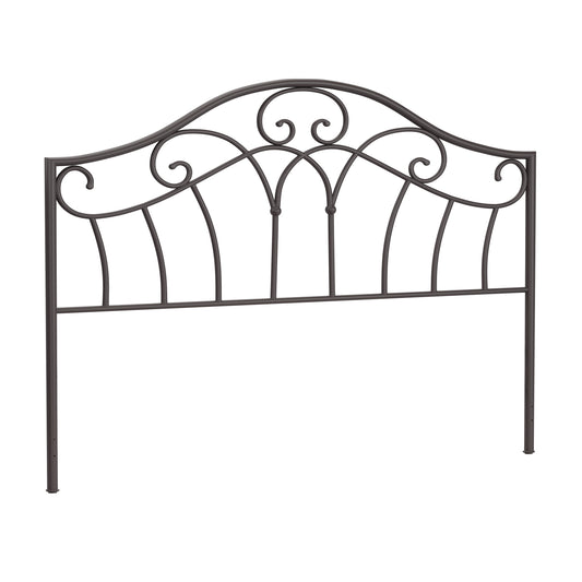 Hillsdale Furniture Josephine King Metal Headboard, Metallic Brown