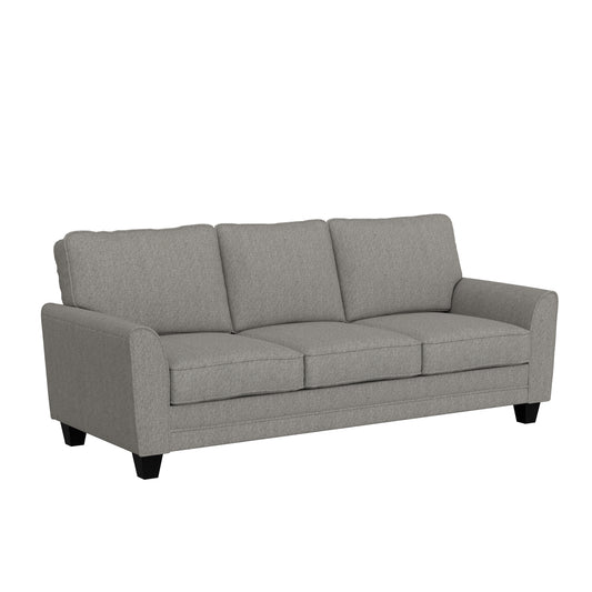 Hillsdale Furniture Daniel Upholstered Sofa, Nature Gray