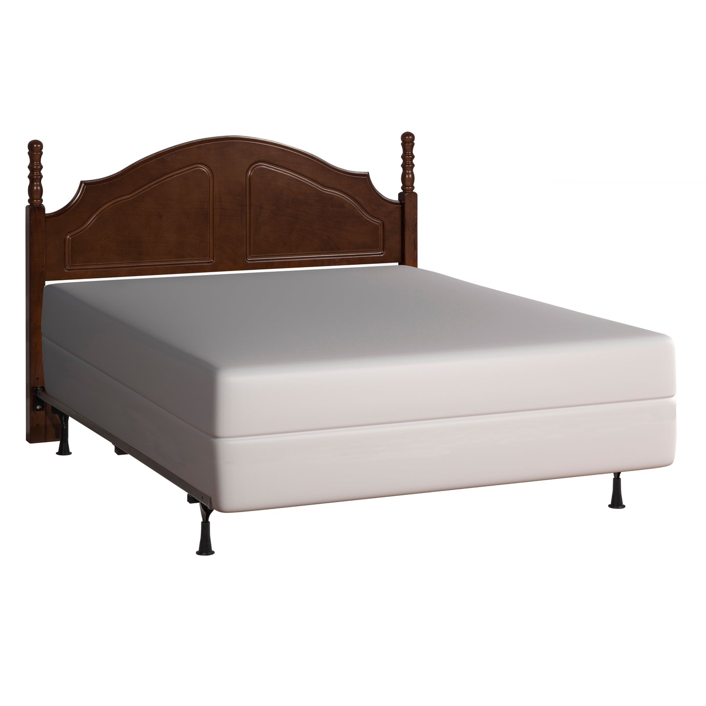 Hillsdale Furniture Cheryl Wood Full/Queen Headboard with Frame, Walnut