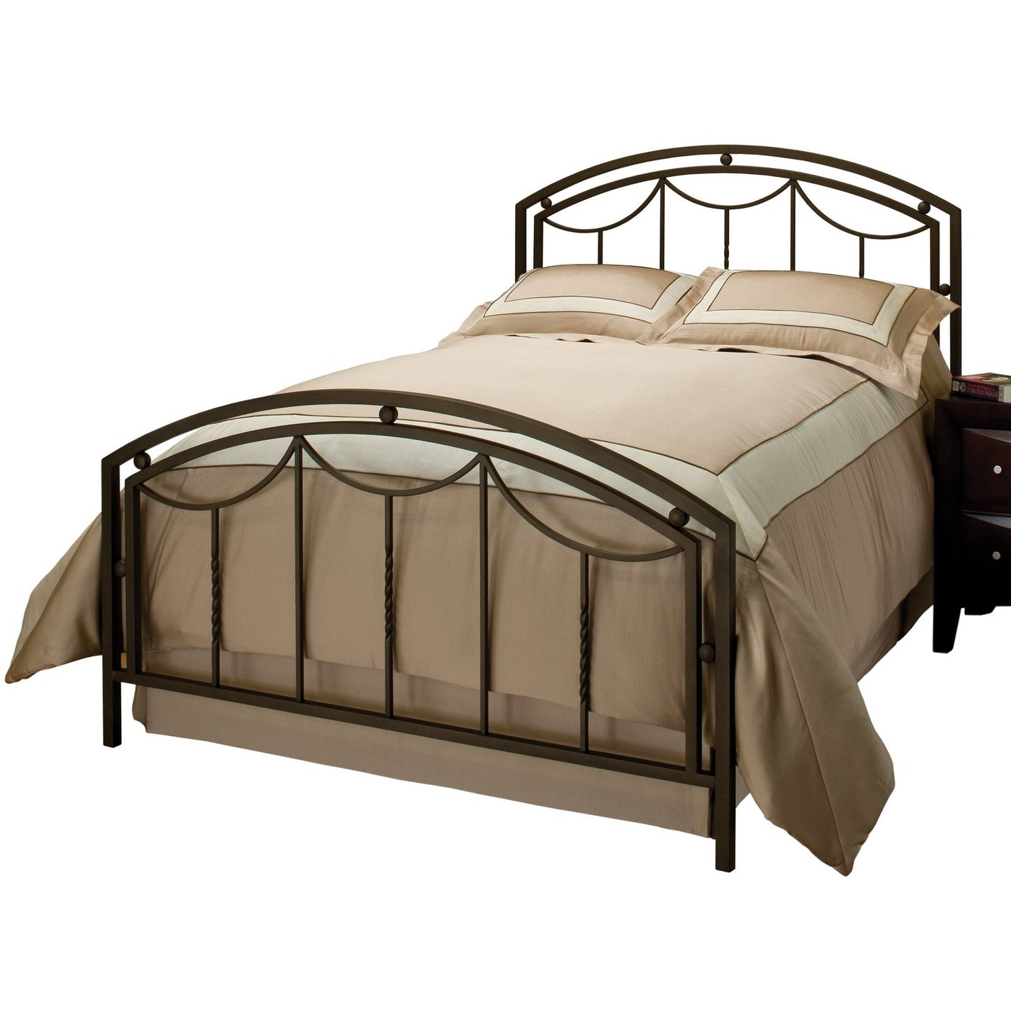 Hillsdale Furniture Arlington Metal King Bed, Bronze