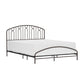 Hillsdale Furniture Riverbrooke Metal Arch Scallop Queen Bed, Bronze