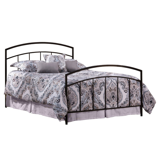 Hillsdale Furniture Julien King Metal Bed, Textured Black