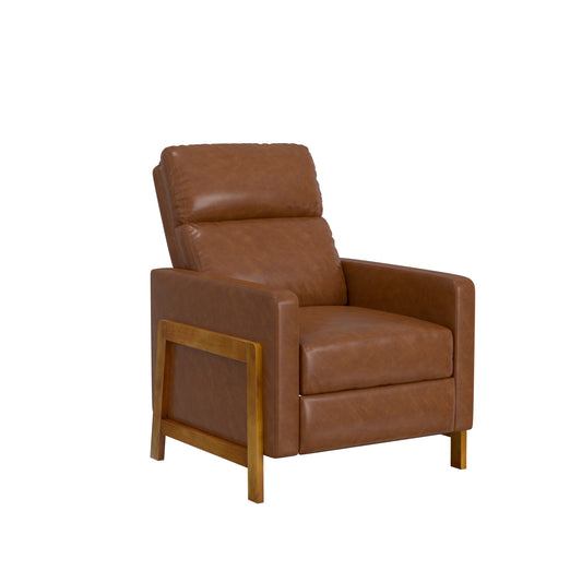 Hillsdale Furniture Garnett Upholstered Recliner, Saddle