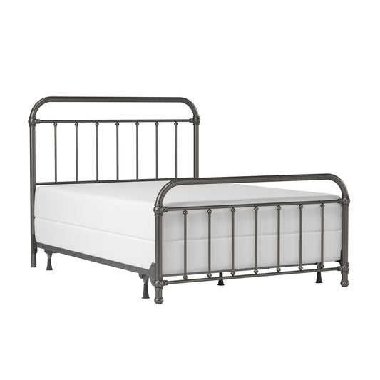 Hillsdale Furniture Kirkland Metal Full Bed, Aged Pewter