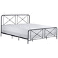 Hillsdale Furniture Williamsburg King Metal Bed, Black Sparkle