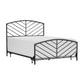 Hillsdale Furniture Essex Metal Queen Bed, Gray Bronze