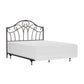 Hillsdale Furniture Josephine Full/Queen Metal Headboard with Frame, Metallic Brown