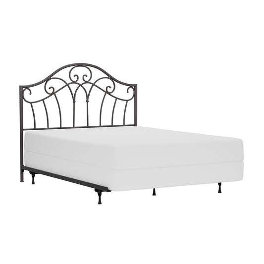 Hillsdale Furniture Josephine Full/Queen Metal Headboard with Frame, Metallic Brown