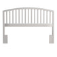 Hillsdale Furniture Carolina Wood Full/Queen Headboard, White