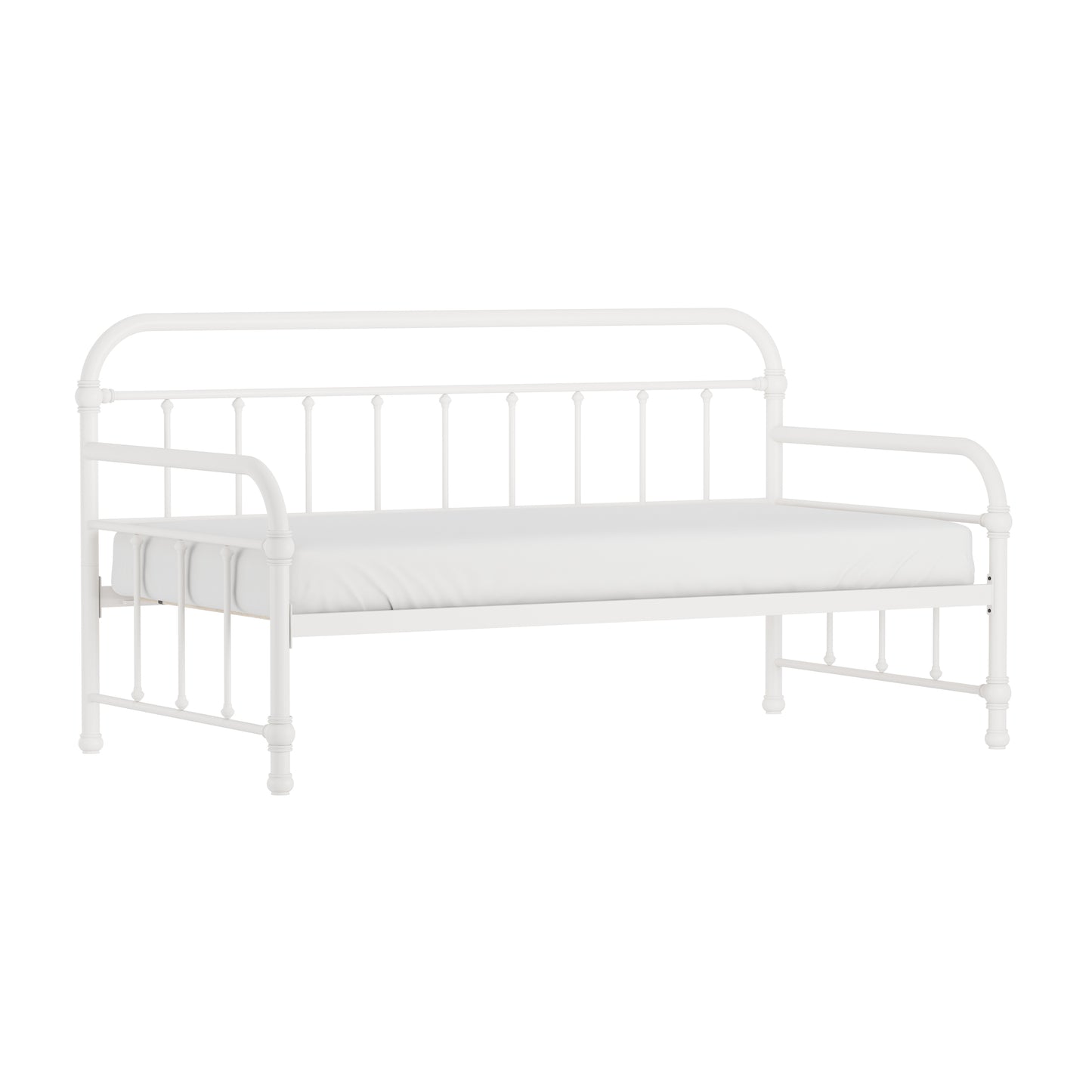 Hillsdale Furniture Kirkland Metal Twin Daybed, Soft White