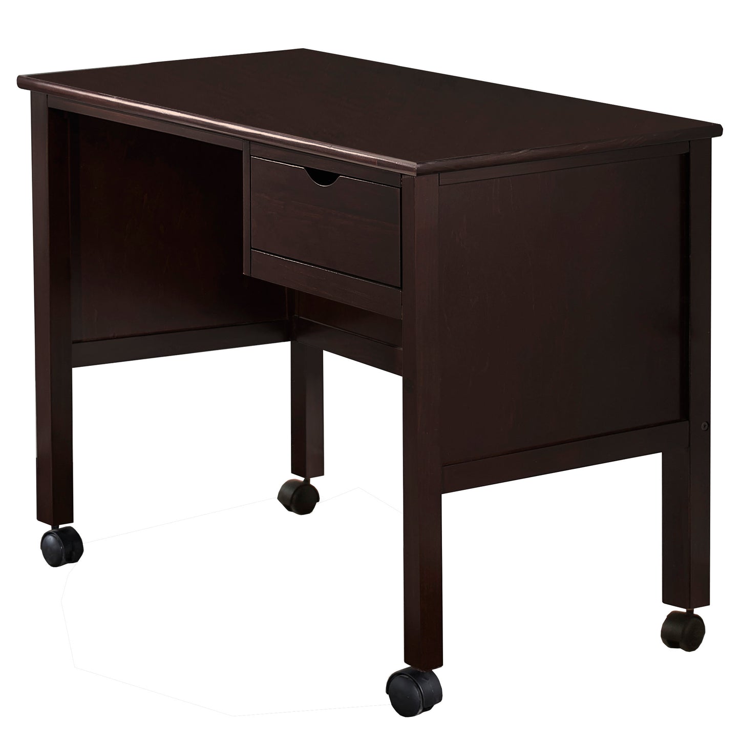 Hillsdale Kids and Teen Schoolhouse 4.0 Wood 1 Drawer Desk, Chocolate